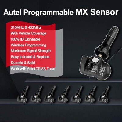 Autel MaxiTPMS TS508WF Kit TPMS Programming Tool, with 8pcs MX Sensors, 2026 Tire Sensor Programmer, TPMS Relearn/Reset, Activate/Read/Copy Sensors, Upgrade of TS508K/TS508/TS408/TS501/TS601 - Image 4