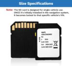 Latest Version Navigation SD Card Fits for Mazda 3 2024, Cx-30 2024, Cx-5 2024-2025, Cx-90 2024-2025 Car GPS Navigation System for USA/Canada Replacement Accessories - Image 5