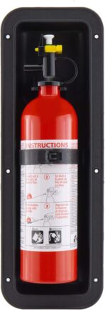 RecPro RV Fire Extinguisher Holder Case | Fire Extinguisher Mount | Fire Extinguisher Cabinet - Image 2