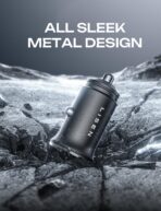 LISEN 90W USB C Car Charger USB C Fast Charge, 45W PD&QC 3.0 Fast Car Charger for Samsung Galaxy S26 S25, Cigarette Lighter USB Charger Adapter for iPhone 17 Air 16 15 Pro Max [All Metal & Mini] - Image 8