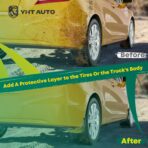 YHTAUTO Set of 4 Mud Flaps Splash Guards Accessories Replacement for Toyota Camry 2007 2008 2009 2010 2011 Sedan, Excluding SE Model, Front and Rear LH RH, Black - Image 5