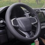 XHRING Car Steering Wheel Cover for GMC Sierra 1500 2500 HD 3500 HD Yukon Terrain Canyon Acadia Denali Crew Cab Elevation Double AT4 SLE SLT Limited XL Accessories, 2026 Black Leather 14 1/2"-15" - Image 3