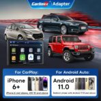 Carlinkit Wireless CarPlay Adapter 2026 MINI - for iPhone & Android Phone, Converts OEM Wired CarPlay to Wireless CarPlay, Converts OEM Wired Android Auto to Wireless Android Auto. - Image 3