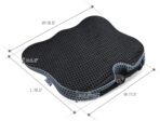 Wedge Car Seat Cushion for Better Visibility & Sciatica Pain Relief - High Density Memory Foam, Non-Slip Ergonomic Car Seat Cushion for Driving, Universal Fit for Car, SUV,Truck & Tractor - Image 8