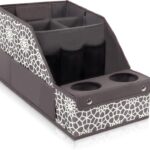 MULISOFT Car Seat Organizer - Backseat with 11 Compartments, 2 Cup Holders, and 2 Oversized Side Pockets for Travel and Storage