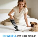 Cordless Handheld Car Vacuum Cleaner for Car Interior, Strong Suction Portable Vacuum for Pet Hair & Quick Home Cleaning, Rechargeable with LED Light & Attachments - Image 4