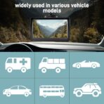 GPS Navigator for Car Truck RV - 7'' HD Touchscreen Navigation System, Latest 2025 Maps Free Lifetime Updates, Speed & Red Light Warning, Turn-by-Turn Voice Guidance, GPS Navigation for All Cars - Image 5