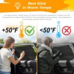 Car Window Shade for Baby with Certified UV-Protection 2 Pack - 21"x14" - Image 2