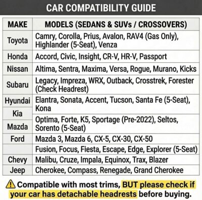 LINGVIDO Front Car Seat Covers, Faux Nappa Leather, Airbag Compatible and Waterproof Protectors for Sedans SUVs, Breathable Anti-Slip Interior for Commuters and Rideshare, Black - Image 2