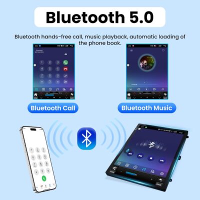 64G Car Stereo Radio for Ford Focus 2012-2018: 10.4" 1024 * 768 HD Touchscreen Head Unit Wireless Carplay Android Auto 1080P Backup Camera Mirror Link 5G WiFi GPS Bluetooth5.0 SWC FM/RDS - Image 4