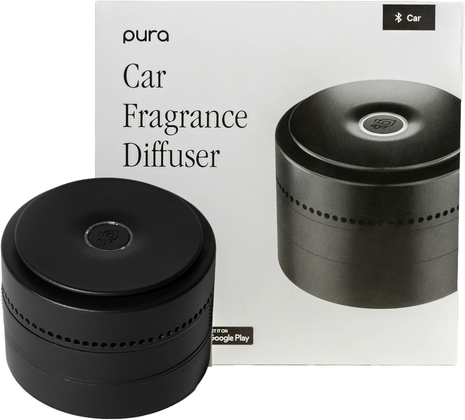 71ytIBl6roL._AC_SL1500_.jpg Pura Car Diffuser - Portable Fragrance System - On/Off Controlled Through Car Acceleration - Adjustable Intensity Control Through App - Fragrances Sold Separately - Image 1