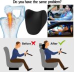 Car Neck Pillow for Driving, car headrest Pillow Head and Neck Rest Pillow for car headrest, Neck Support for car Driving or Traveling or Sleeping of Accessories with Memory Foam - Image 2