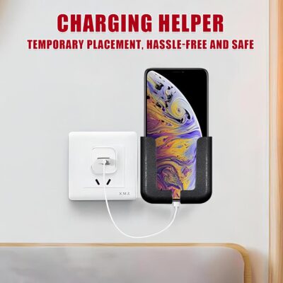 2 PCS Multifunctional Mobile Phone Bracket, Adjustable Width Car Dashboard Phone Holder, Self Adhesive Auto Cell Phone Mount, Universal Vehicle Phone Holder for All Phones (Black) - Image 5