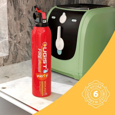 Ougist Small Portable Fire Extinguisher for Home and Kitchen, 21oz Each, 1-Pack, Water-Based Fire Extinguishers for Quick Emergency Response, Prevent Re-Ignition, Ideal for Vehicle and Camping, MSJ620 - Image 3