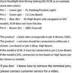 NICECNC LED Lamp Headlight Compatible with Husqvarna 150-501 TE/FE 2024-2025, Black - Image 7