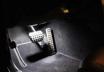 iJDMTOY 4pc Universal Fit Xenon White LED Interior Ambient Lighting Kit for Under Dashboard, Seat, Foot Area, Trunk/Cargo Area Decoration - Image 4