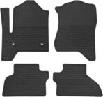 Car Floor Mats Custom Fit for Chevrolet Tahoe/GMC Yukon 2015-2020 Chevy Black Rubber All Weather Protection Auto Floor Liners Heavy Duty Odorless