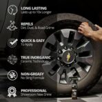 CERAKOTE Rapid Ceramic Tire Coat – Showroom New Tire Shine – Deep Tire Black Finish – Lasts Up to 10x Longer – No Sling, Non-Greasy Ceramic Tire Coating for Car, Truck & SUV – Easy Application (10oz) - Image 3