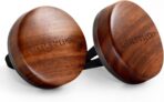 Littlelucky Car Air Freshener, 2 PCS North America Walnut Wood, Car Air Freshener Vent Clip for Hidden Air Vent etc, 4 PCS Scent Refills, 2 Natural Plant Extract Fragrance Long-lasting for 120 Days