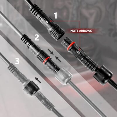 OPT7 Aura DreamColor RGB-IC Car Interior Ambient Light, 6PC Single Row LED Strips, Color Chasing Light Kit w/APP & Remote Control, Universal for Vehicles SUV Truck Pickup Van - Image 5