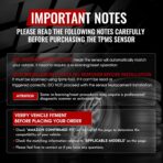 315Mhz Pre-Programmed TPMS Sensor, 4 Pack Tire Pressure Monitoring Sensor fit for Ford F150 Escape Explorer Ranger Transit, Lincoln Aviator Corsair, Replace JX7Z1A189C - 4 Replaceable Valve Stems - Image 3