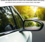 2 PCS Trust in God Rearview Mirror Decals, Automotive Vinyl Rear View Mirror Decorative Stickers, Waterproof Trust in God Stickers for Car Truck Laptop, Car Accessories (Pink) - Image 5