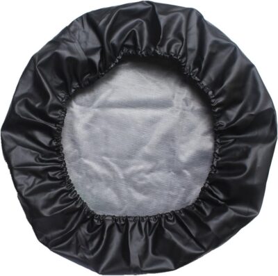 Spare Tire Cover, Black Wheel Cover with American US Flag PVC Leather Waterproof Dust-Proof Universal Fit for Jeep, Trailer, RV, SUV, Camper and Vehicle (15 Inch) - Image 8