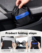 PEMOTech Car Window Shades for Baby【8 Suction Cups & Static Cling】 2 Pack-21"x14" Side Window Cover for Child,Certified Sunshades for Kids to Block 99.9% UVR, Sun Shade Universal Fit Most of Cars - Image 8