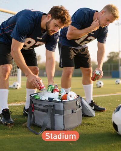 TOURIT Soft Sided Cooler Bag Insulated 48/60 Cans, Large Collapsible & Leakproof Ice Chest for Picnic, Beach, Camping, Travel - Image 8