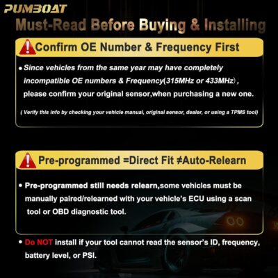 TPMS Chevrolet Pre-Programmed Tire Pressure Sensor,with:➥Trax(13-22)|Suburban1500/2500(07-19)|Traverse(09-17)|Camaro(10-15)|Impala(05-20)|Cruze(11-15)|Sonic(12-20)/#13598771(4 PCS) 315MHz - Image 7