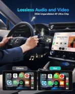 2026 Ultra Mini Wireless Carplay Adapter for iPhone & Android Auto, USB for Apple Car Play Dongle Plug & Play for iOS 10+ & Android 10+, Auto-Reconnect, Stable & No Lag - Image 5