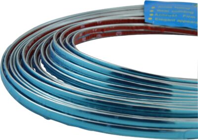 Lunsom Custom Most Chrome Plated Decoration Trim Strip Line, Car Door Fender Interior DIY Moulding Trimming Strip for Most Vehicle (12M x 6MM) - Image 6
