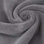 Amazon Basics Microfiber Car Drying Towel, 36"L x 25"W, Gray - Image 4