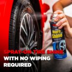 Stoner Car Care 91044-2PK Original More Shine Tire Shine Spray – Tire Dressing Restores Deep Matte Black Finish with Long-Lasting Rain-Resistant Protection, Dry-to-Touch – 12 oz (Pack of 2) - Image 6