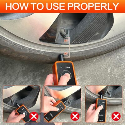 TPMS Relearn Tool for Car Tire Sensor, FIRSTOOL EL-50448 TPMS Reset Tool Tire Sensor Programmer, OEC-T5 TPMS Programming Tool Tire Pressure Sensor Reset Tool for GM Series Vehicles 2006-2026 - Image 6