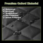 Femuar 2 Packs Car Front Seat Cover for Dogs, Waterproof Pet Car Seat Protector, Nonslip Scratch-Proof Dog Seat Cover for Cars, Trucks & SUVs - Image 7