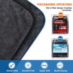 HOMEXCEL Professional Car Drying Towel (36"x 24") with Twisted-Loop Technology, 1200GSM for a Streak-Free Finish – Microfiber Towels for Cars, Trucks, SUVs, RVs and Motorcycles - Image 6
