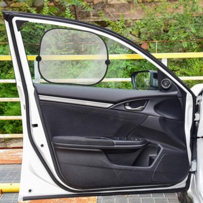 Car Window Shade for 2pcs Mesh Sunshade Side Window Sun Blocker with Suction Cups UV Protection Heat Insulation for Safety and Car Interior Accessories - Image 3