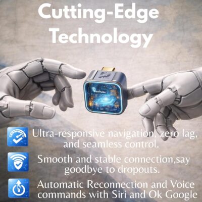 C-Pro [Native USB-A] Wireless CarPlay & Android Auto Adapter – Dual-Phone Memory (Couples), Zinc Alloy, 5GHz WiFi – Direct Plug for Standard Ports - Image 3