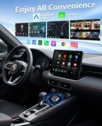 2026 Upgraded Wireless Carplay Adapter, Convert Wired to Wireless for CarPlay＆Android Auto, Car Play Adapter for iPhone Mini Small Size, USB/Type-C Plug and Play with iOS Android 10+. - Image 6