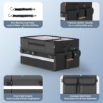 Cooler Bag – Soft Travel Cooler Holds 45 Cans, Stays Cold for 8H & Warm for 6H – Portable Car Trunk Organizer for Camping, Beach, Picnic - Image 7