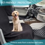 Car Seat Covers Universal Car Protective Front Seat Covers Washable Non-Slip Seat Protectors for Gym Workouts,Waterproof and Sweatproof Towel Seat Covers for Cars,Trucks, Jeeps (2 Pack Black) - Image 6