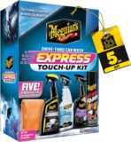 Meguiar's Drive-Thru Car Wash Express Touch-Up Kit - The Perfect Car Detailing Kit for Touching Up After Running Through an Automatic Car Wash or After Washing Your Ride at Home, Clean Inside and Out