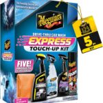 Meguiar's Drive-Thru Car Wash Express Touch-Up Kit - The Perfect Car Detailing Kit for Touching Up After Running Through an Automatic Car Wash or After Washing Your Ride at Home, Clean Inside and Out