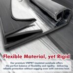 Custom Fit Windshield Foldable Sunshade for Toyota Camry Sedan, 2026 2025, Compact Reflective Block UV Rays Protector Lightweight Flexible Rigid Insulation Accessories (Made in USA) - Image 6