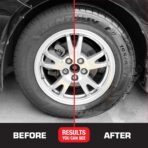 Black Magic BC23220 Tire Wet Spray, 14.5 Oz. - Weather and Rinse-Resistant Formula That Leaves Tires Looking Wet, Black and Glossy With Just One Spray - Image 5