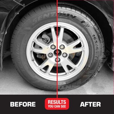 Black Magic BC23220 Tire Wet Spray, 14.5 Oz. - Weather and Rinse-Resistant Formula That Leaves Tires Looking Wet, Black and Glossy With Just One Spray - Image 5