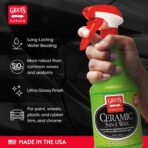 Griot's Garage Ceramic 3-in-1 Wax, SiO2 Spray for Cars, Trucks, and RV’s, Provides Protection and Water Beading on Paint, Wheels, Plastic, Rubber Trim, Chrome, and More, 10978, 22 oz - Image 3