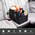 Car Seat Organizer, Car Organizer Backseat, Collapsible Small Auto Seat Storage with Handles and Mesh Pockets, for Front/Rear Consoles Back Seats Traveling - Image 4
