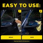 Meguiar's D15601 Synthetic X-Press Spray Wax for Car Detailing, Creates a Deep Shiny Look, Can Be Applied to Wet or Dried Paint and In Direct Sunlight, Moisture Rolls Off Waxed Paint, 1 Gallon - Image 6